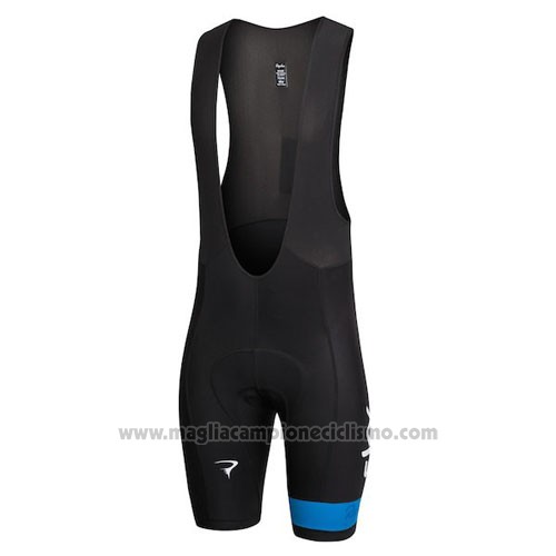 2016 Abbigliamento Ciclismo Sky Celeste e Bianco Manica Corta e Salopette